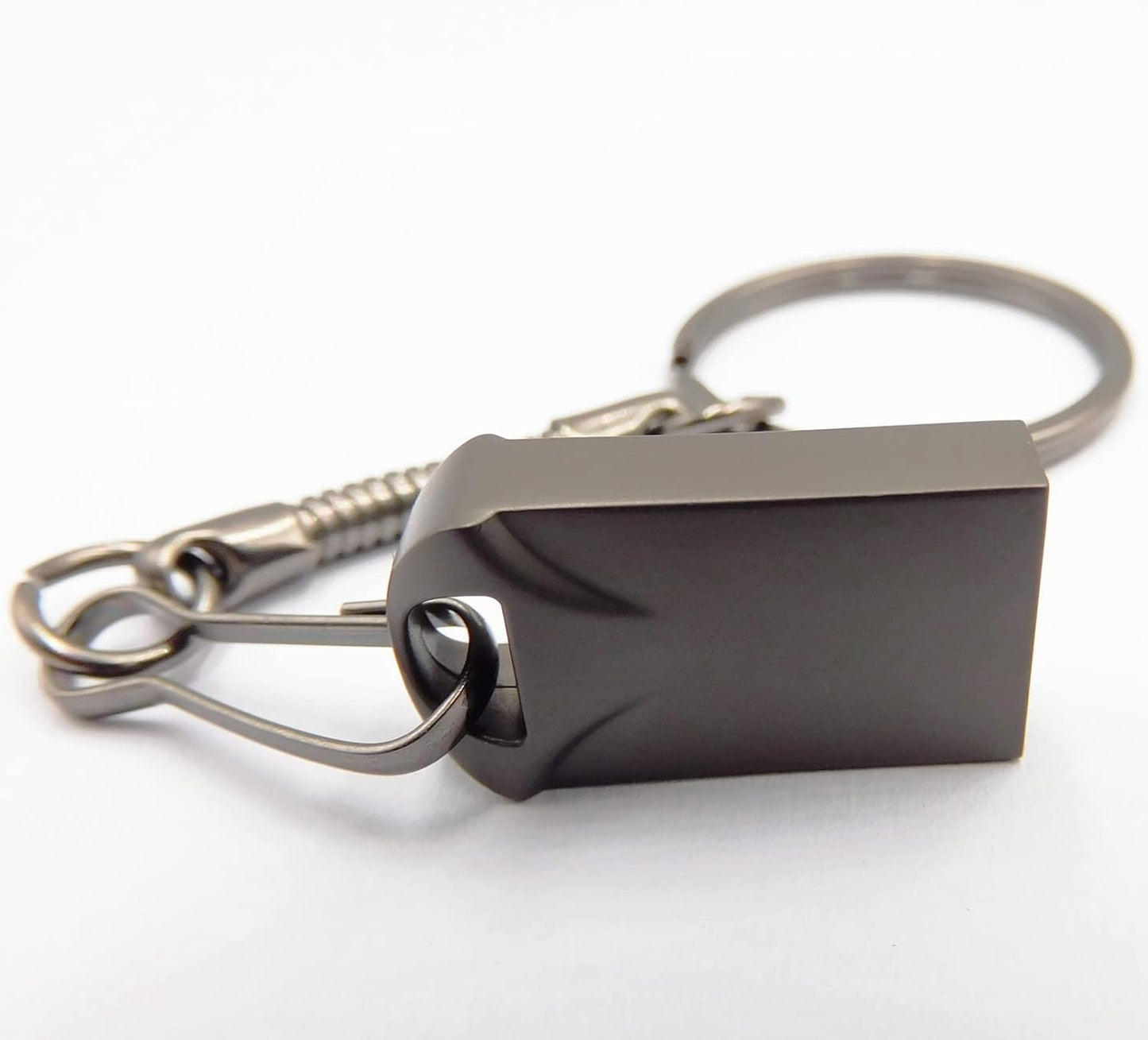 Mini Metal USB Flash Drive 2-Pack | Portable Keychain Design | USB Storage Device