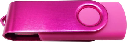 128MB Swivel USB Flash Drive | Mini USB & Type-C Dual Interface Memory Stick | Portable Small-Capacity Data Storage