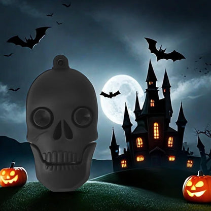 Skull-Shaped USB Flash Drive | Creative Silicone Protective Cover | High-Speed Portable Storage